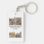 4フォトコラージュ素晴らしパパDBL父の日 キーホルダー (裏面)