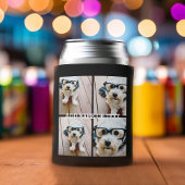 4フォトコラージュ – 背景色を選択 缶クーラー