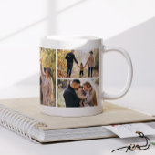 4フォトコーヒーマパーソナライズされたグのギャラリー コーヒーマグカップ