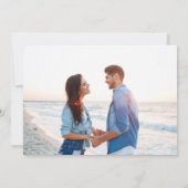 4フォトサンシーサンド婚約発表 招待状 (裏面)