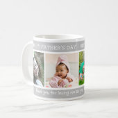 4フォトステ最高のップパパが父の日を永遠に幸せに   コーヒーマグカップ (正面左)