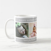 4フォトステ最高のップパパが父の日を永遠に幸せに   コーヒーマグカップ (左)
