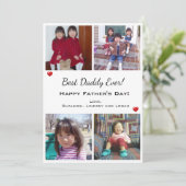 4フォトダディ最高のー・ファーザーズ・デイ シーズンカード (スタンド正面)