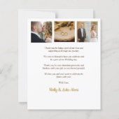 4フォトチープラブ引用文トレンディーコラ結婚ージュズ (裏面)