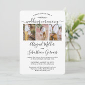 4フォトバーチャル結婚のライブストリーム長距離 招待状 (スタンド正面)