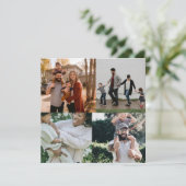 4フォトパーソナライズされたカスタムコラージュ (スタンド正面)