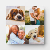 4フォトプラークとスタンドテンプレートエッジプリント フォトプラーク (正面)