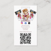 4フォトペトフレンサー 名刺 (裏面)