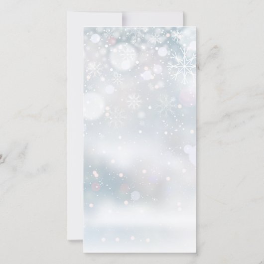 4フォトリッメリートルクリスマス誕生 シーズンカード (裏面)