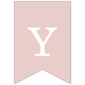 4フォト婚約パーティ赤面ピンクバンティングフラグ バンティングフラッグ (第3の旗)