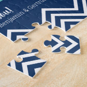 4フォト最高のパパEver – あいさつお洒落つ ジグソーパズル (側面)