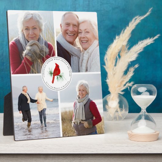 4フォト（鳥）ショウジョウコウカンチョウメモリアル フォトプラーク (側面)