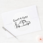 4フラッツ ラウンドシール (封筒)