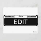 4フランスの分通り記号 ポストカード (裏面)