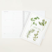 4フレッシュハーブ8.5x11プランナー/カレンダー プランナー手帳 (ディスプレー)