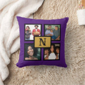 4フレームのモノグラム装飾用クッション クッション (ブランケット)