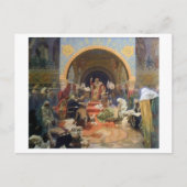 #4ブルガリアのツァルシメオンミュシャ ポストカード (正面)