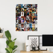 4ページ16バー:「漫画はヒップホップ」 ポスター (ホームオフィス)