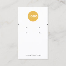 4ホールスタッドネックレスイヤリング追加ロゴホルダー