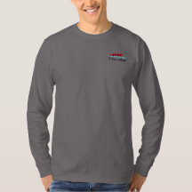 4ポーズアドリフトザ食べ物を与え長袖メンズTシャツ