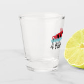 4ポーズアドリフトショットグラス ショットグラス (左)