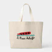 4ポーズアドリフトジャンボトート ラージトートバッグ (裏面)