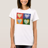 4ラブハートアートカスタムシャツ Tシャツ (正面)
