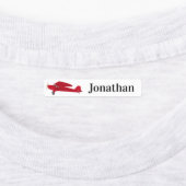 4ラベル違うにAirplane Ironという名前を付ける ラベル (貼付)