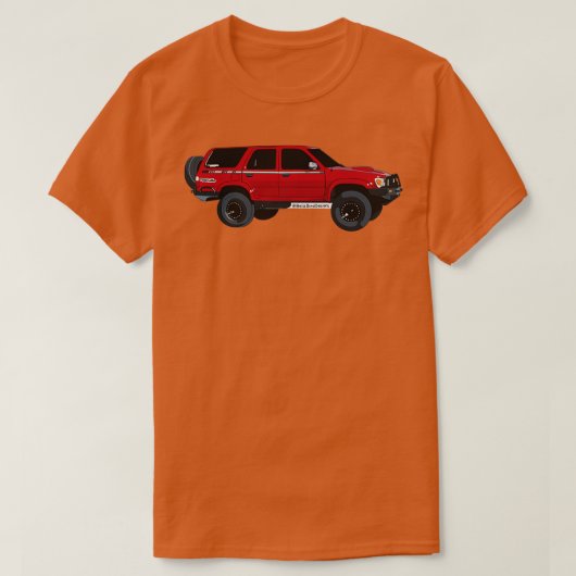 4ランナー Tシャツ (デザイン正面)