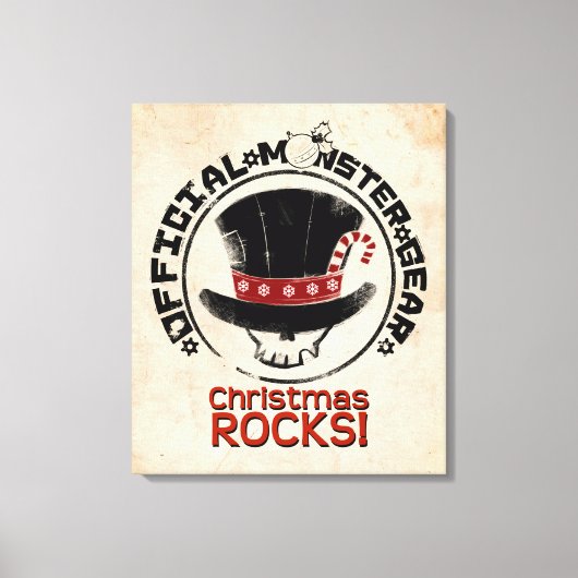 4リトルモンスターズ – アンディホリデイ キャンバスプリント (正面)