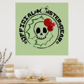 4リトルモンスターズ – ネサホリデーロゴ2 ポスター (キッチン)