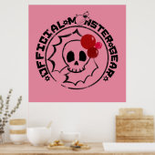 4リトルモンスターズ – ネサホリデーロゴ ポスター (キッチン)