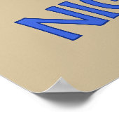 4リトルモンスター – ニジェル ポスター (角)