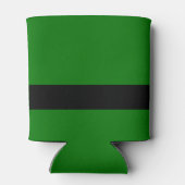 4リーフクローバーおもしろいシェナニガンシャームロック 缶クーラー (裏面)