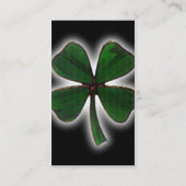 4リーフクローバープロファイルカード 名刺 (裏面)