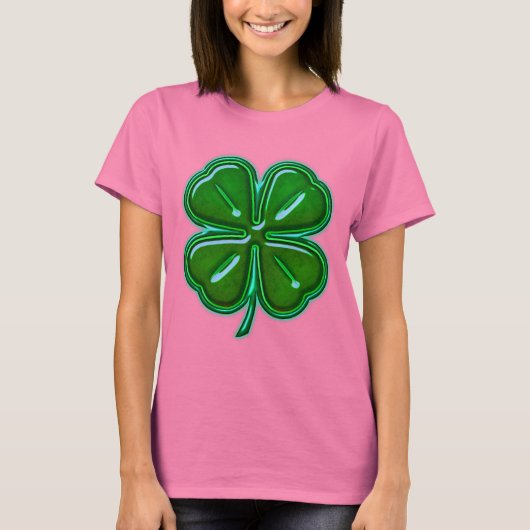 4リーフクローバー6 Tシャツ (正面)