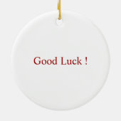 4リーフクローバー セラミックオーナメント (裏面)