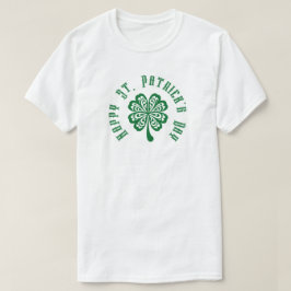 4リーフクローバー – Happy St. Patrick's Day Tシャツ