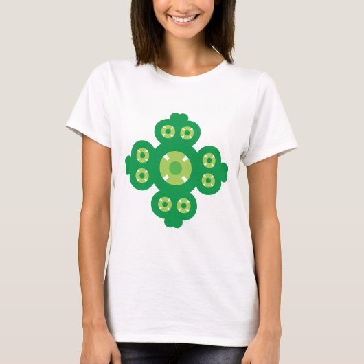 4リーフクローバー Tシャツ (正面)