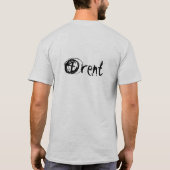 4レント Tシャツ (裏面)