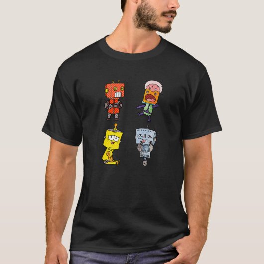4ロボット Tシャツ (正面)