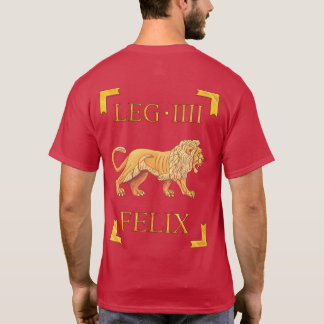 4ローマのLegio IIII Flavia Felix VexillumのTシャツ Tシャツ