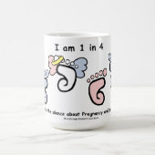 4不成功か乳児の損失のマグの1 コーヒーマグカップ (中央)