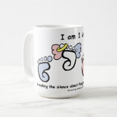 4不成功か乳児の損失のマグの1 コーヒーマグカップ (正面左)