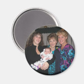 4世代ファミリーフォトマグネット マグネット (正面/裏面)