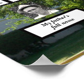 4世代夏期エルムファミリーツリーの写真 ポスター (角)