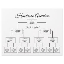 4世代系図学グラフ色の選択