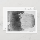 4人が前景にある悪魔の塔 ポストカード (正面/裏面)