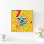 4人に5人が支持する スクエア壁時計 (ホーム)