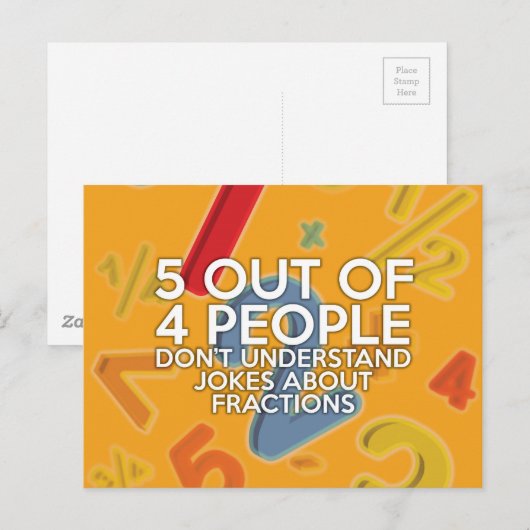 4人に5人が支持する ポストカード (正面/裏面)